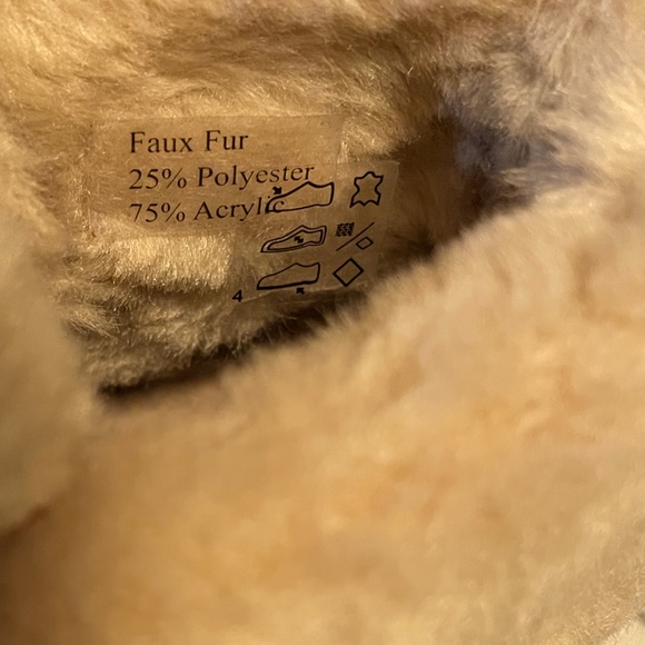 Doc Marten Brown leather boots fur lined fold down or wear up size 7 eu 38 - Picture 3 of 7